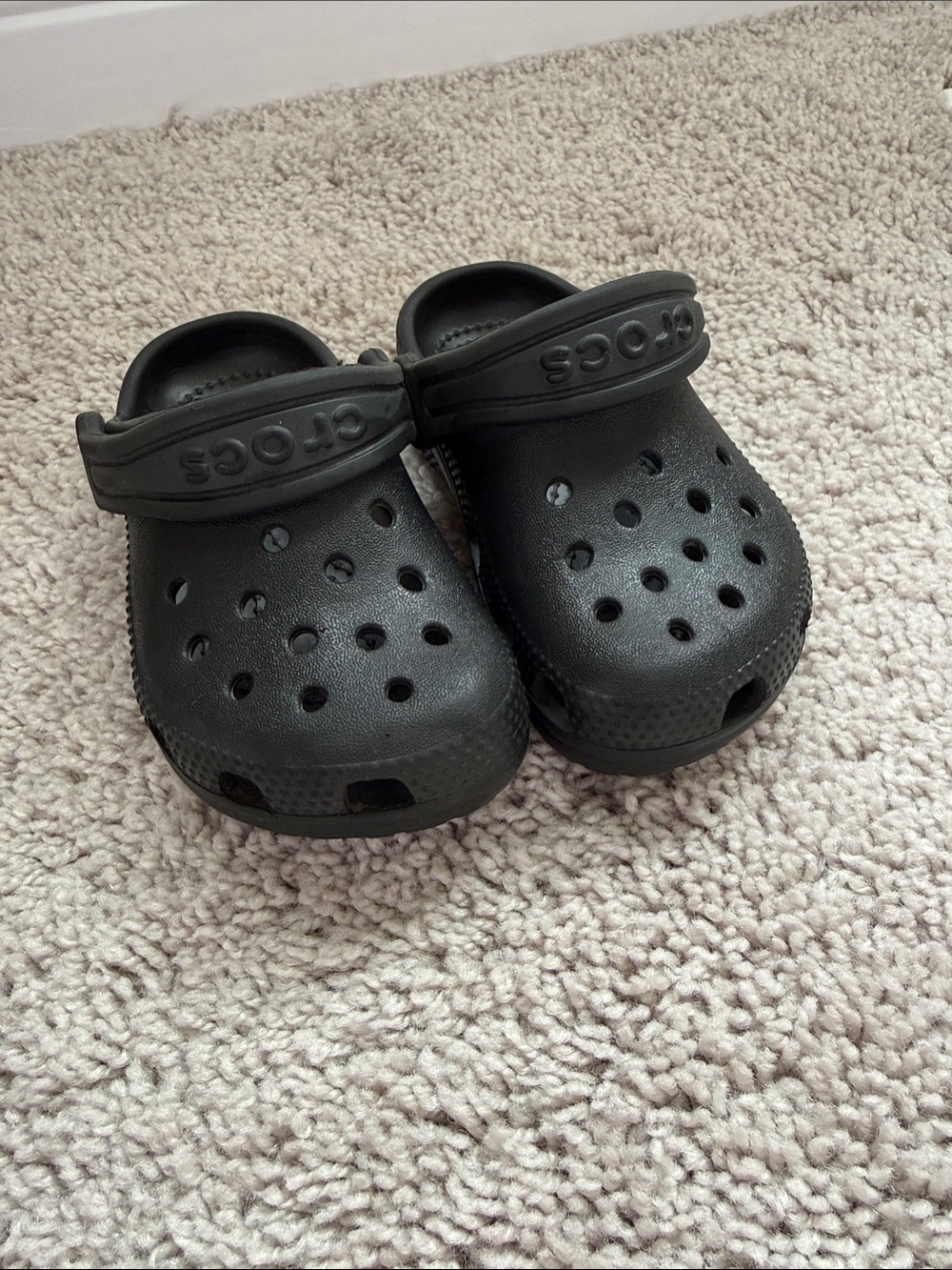 CROCS Infant Classic Clog in Black